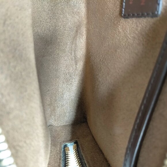 Authentic Louis Vuitton LV Clutch Saint Louis Ebene Brown Damier mn480-121325 - Picture 13 of 16